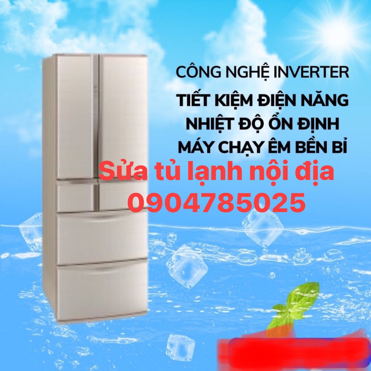 Cửa hàng sửa chữa tủ lạnh nội địa 100v 110v  tại nhà Hà Nội